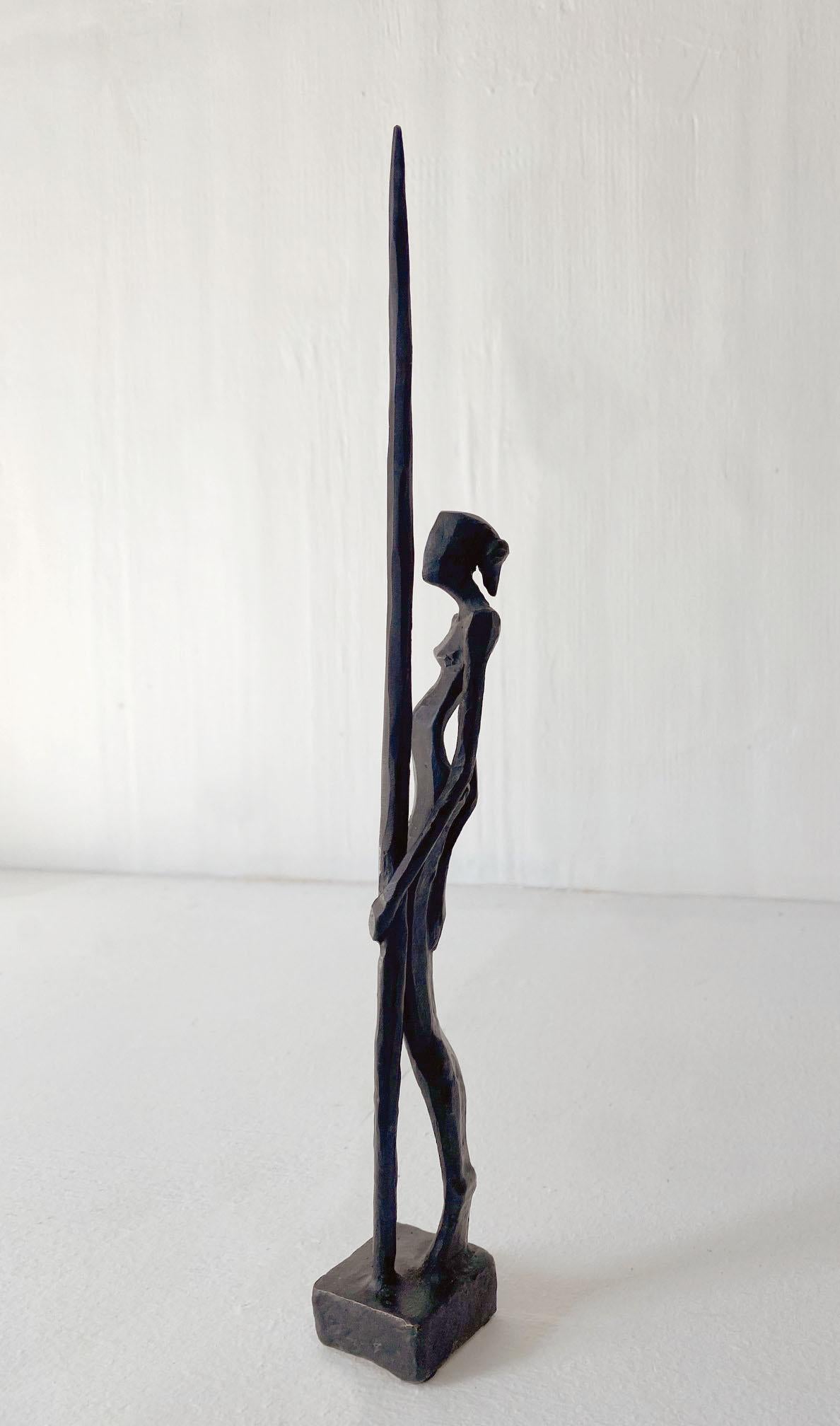 Artemis by Nando Kallweit.  Elegant figurative sculpture. For Sale 4