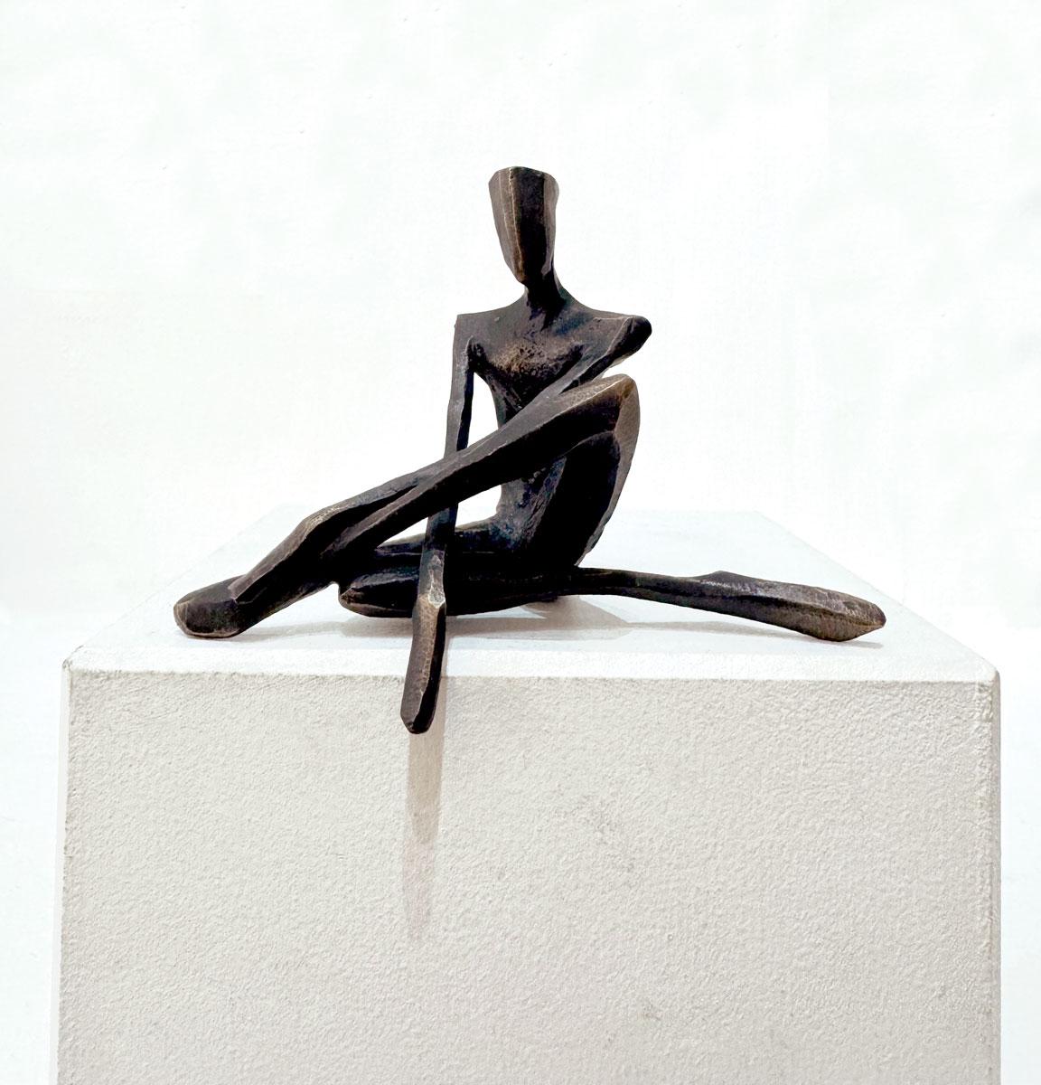 Carl. By Nando Kallweit. Elegant bronze figurative sculpture.