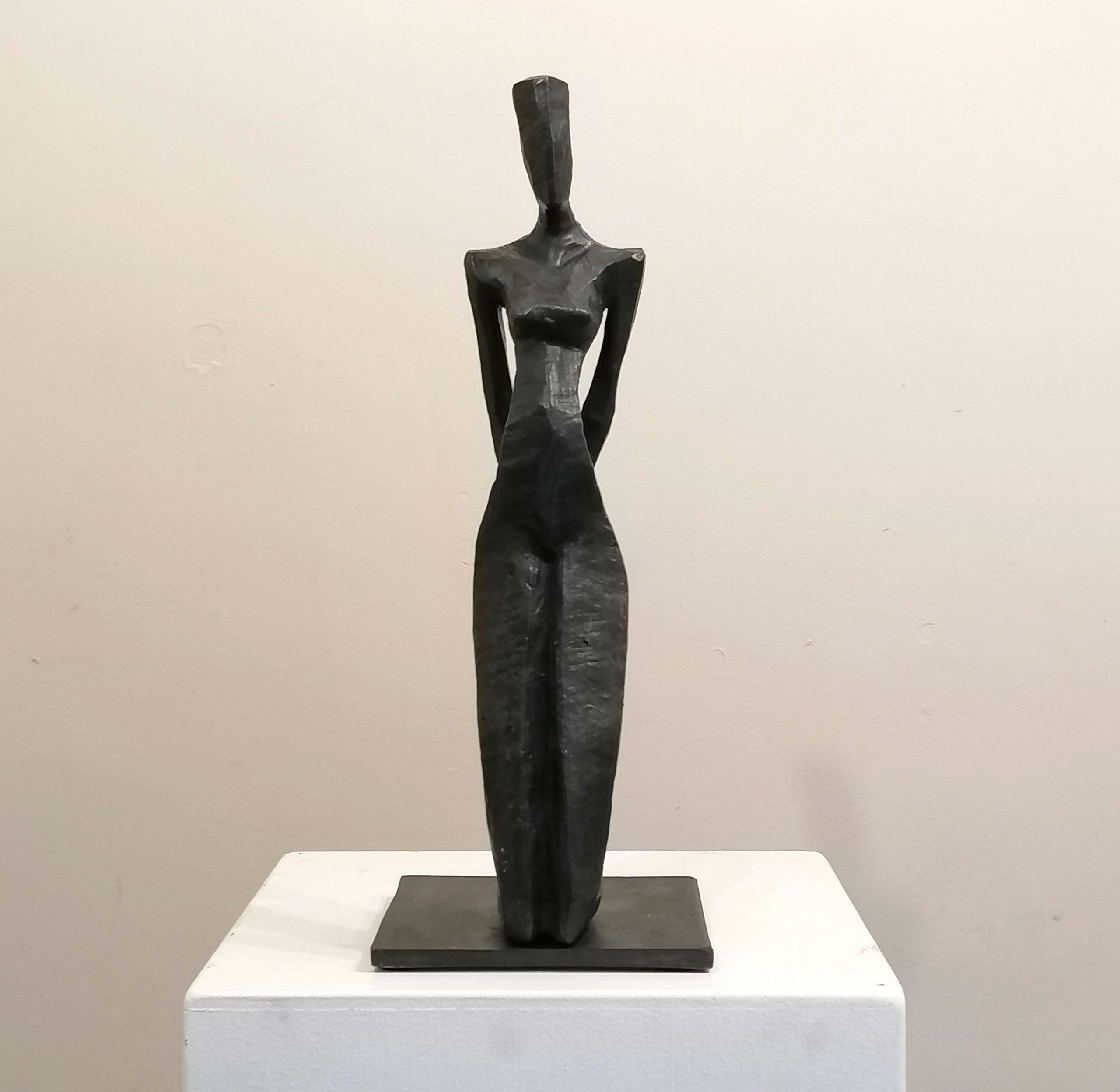 abstract human figure sculpture