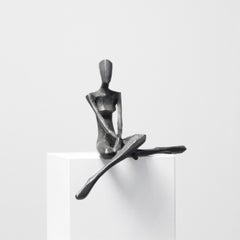 Daphne by Nando Kallweit.  Elegant figurative sculpture.
