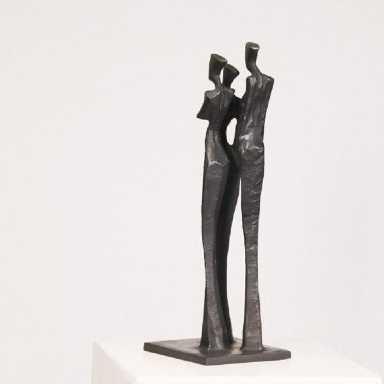 Donne V by Nando Kallweit. Bronze Sculpture of 3 female figures , Edition of 25 For Sale 1