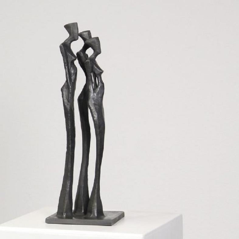 Donne V by Nando Kallweit. Bronze Sculpture of 3 female figures , Edition of 25 For Sale 2