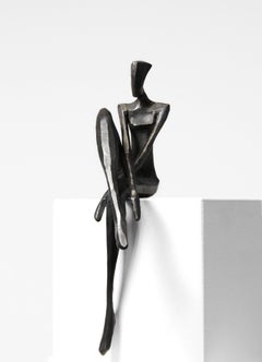 Eleonora  - Sculpture en bronze unique en son genre
