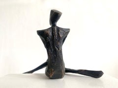 Emesto. Von Nando Kallweit. Elegante figurative Bronzeskulptur.