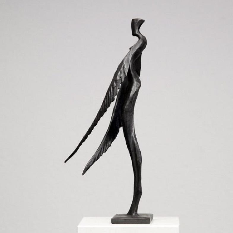 Fleur – Charlotte by Nando Kallweit. Bronze sculpture, Edition of 50 For Sale 3