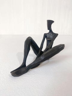 Giselle II by Nando Kallweit.  Elegant figurative sculpture.