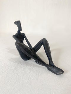 Giselle II by Nando Kallweit.  Elegant figurative sculpture.