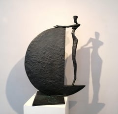Gloria III de Nando Kallweit. Sculpture élégante en bronze.