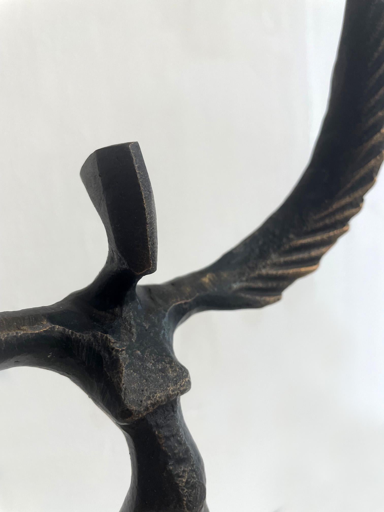 Helena III by Nando Kallweit.  Elegant figurative bronze sculpture. For Sale 7