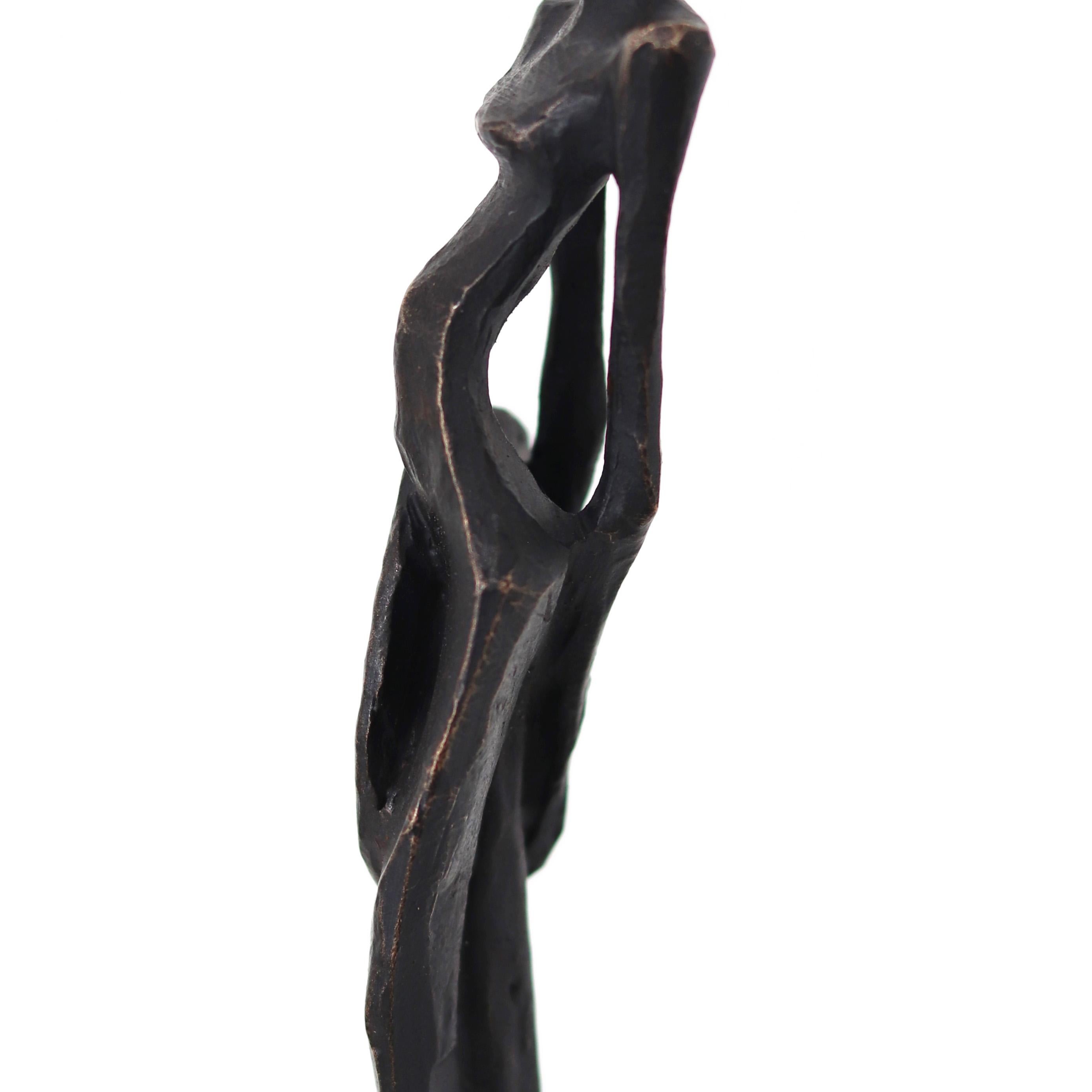 Hera  - Graceful Modern Figurative Bronze Sculpture - Original Art and Design  For Sale 6