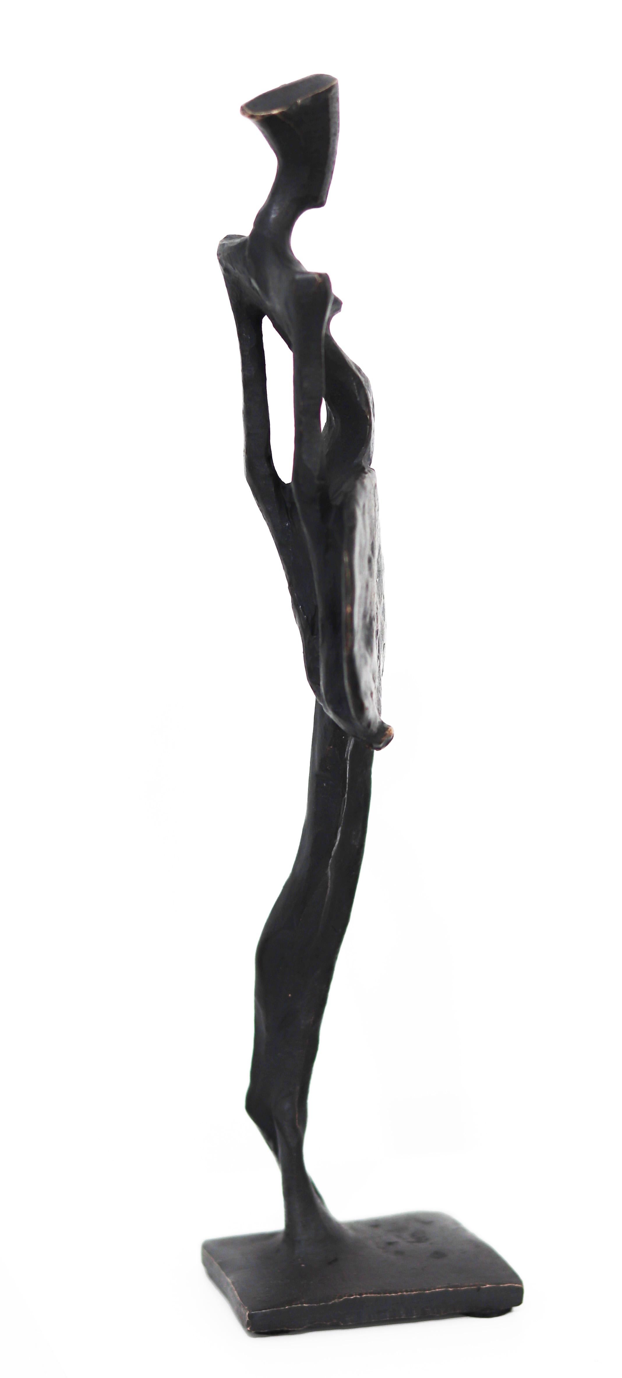 Hera  Anmutige moderne figurative Bronzeskulptur – Originalkunst und Design  im Angebot 5