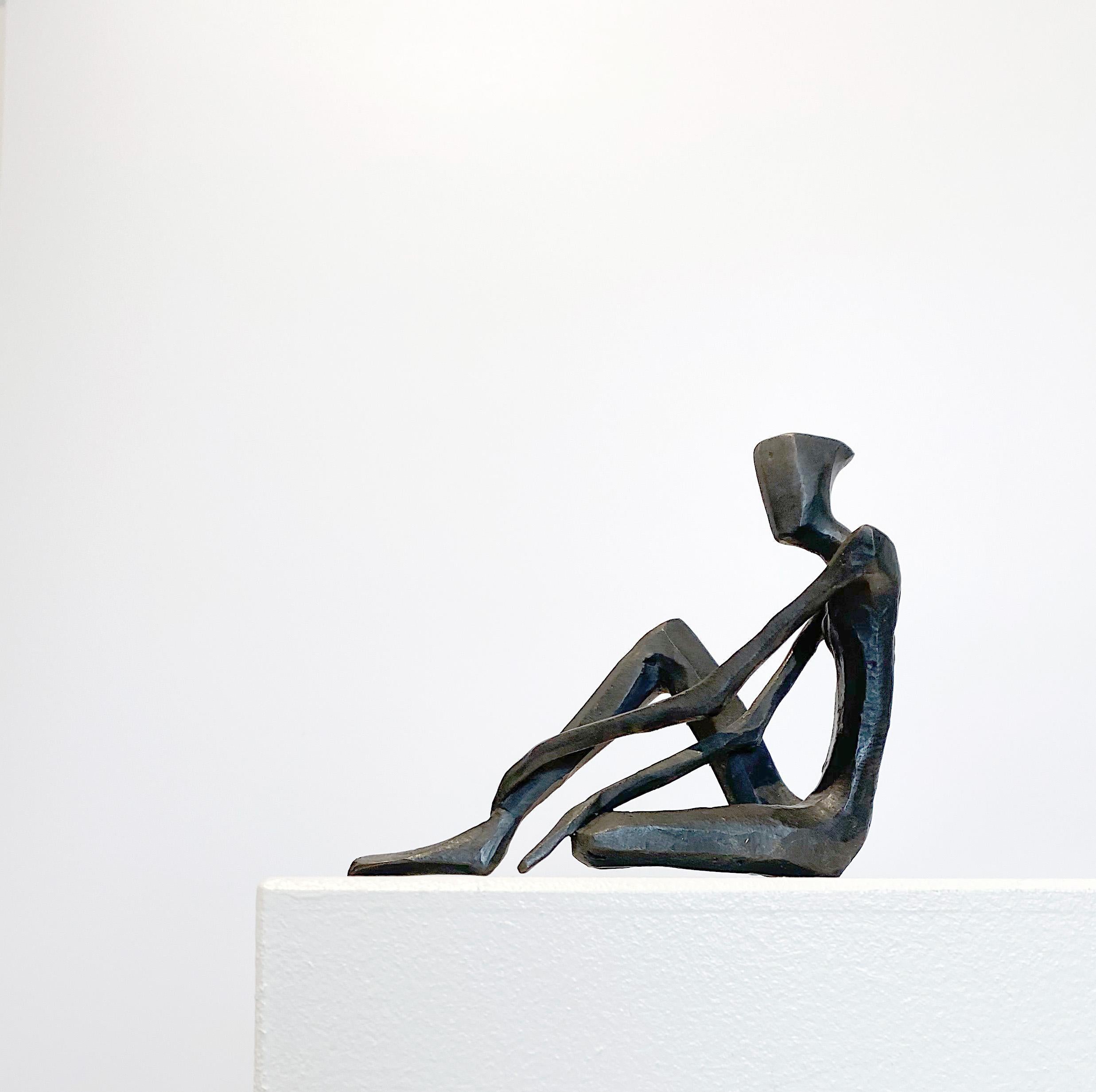Hunter by Nando Kallweit.  Serial unique bronze sculpture 1