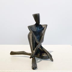 Hunter by Nando Kallweit.  Serial unique bronze sculpture