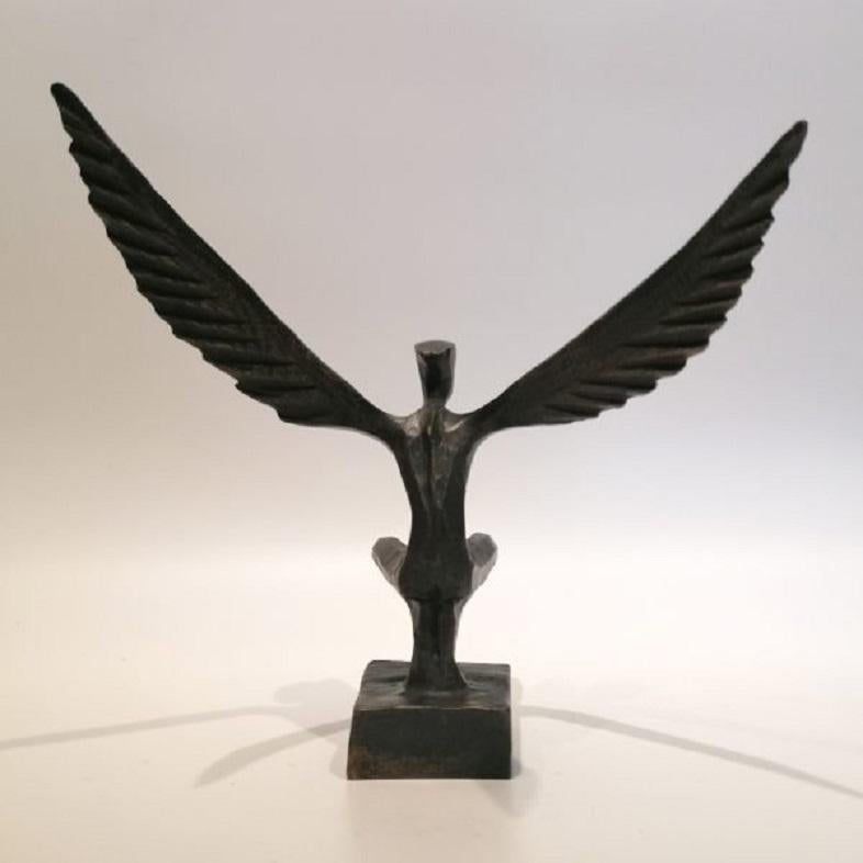 Icarus VII by Nando Kallweit. Bronze Sculpture, Edition of 25 For Sale 2