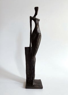 Ilaria by Nando Kallweit. Elegant female nude figurative sculpture