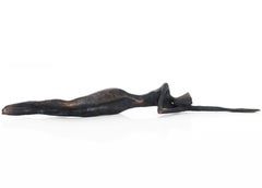 Iris - Figurative Abstract Small Modern Bronze Sculpture for Table or Shelf
