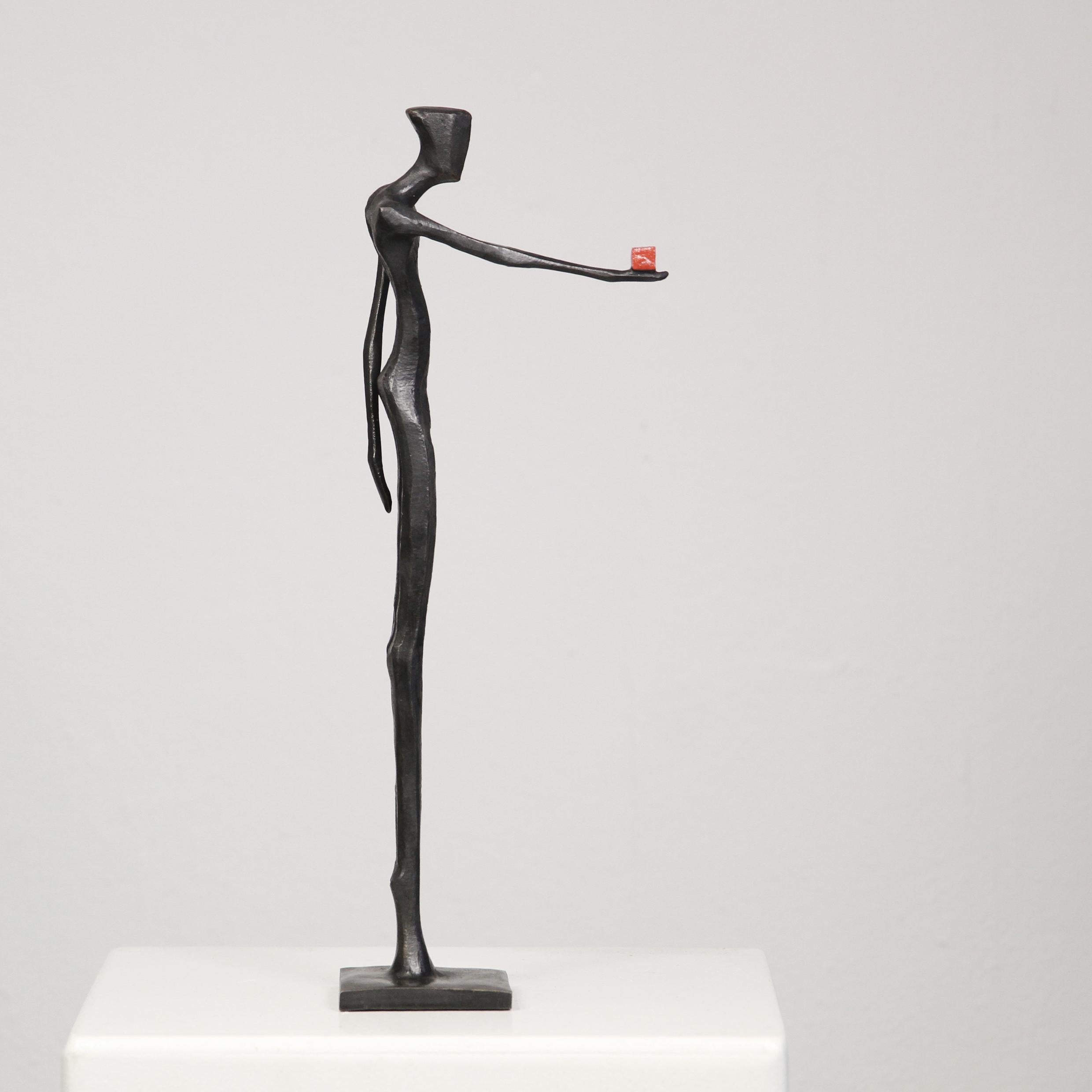 Löwe. Nando Kallweit. Figurative Skulptur aus Bronze in Form einer Skulptur im Angebot 1
