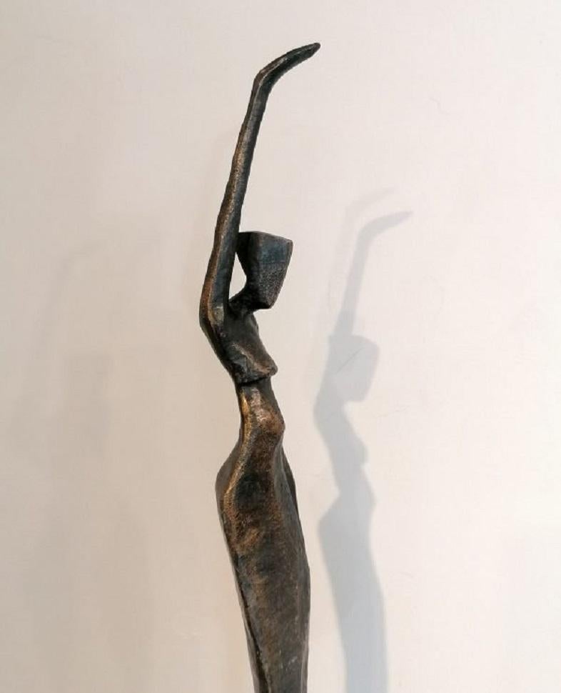 Madeleine by Nando Kallweit. Bronze Sculpture, Edition of 7 For Sale 2
