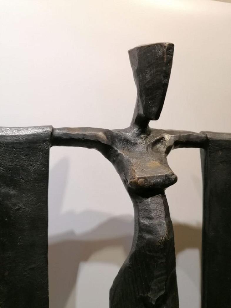 Magdalena II par Nando Kallweit. Elegante sculpture en bronze d'un nu féminin en vente 3