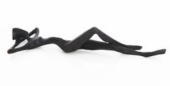 Mary - Small Figurative Abstract Bronze Sculpture for Shelf or Table