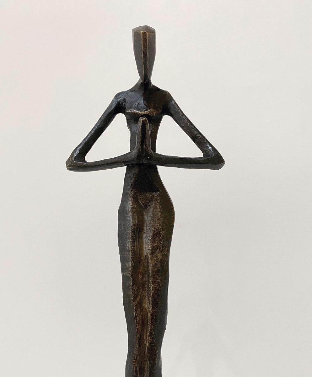 Melodía II de Nando Kallweit.  Elegante escultura figurativa. en venta 5