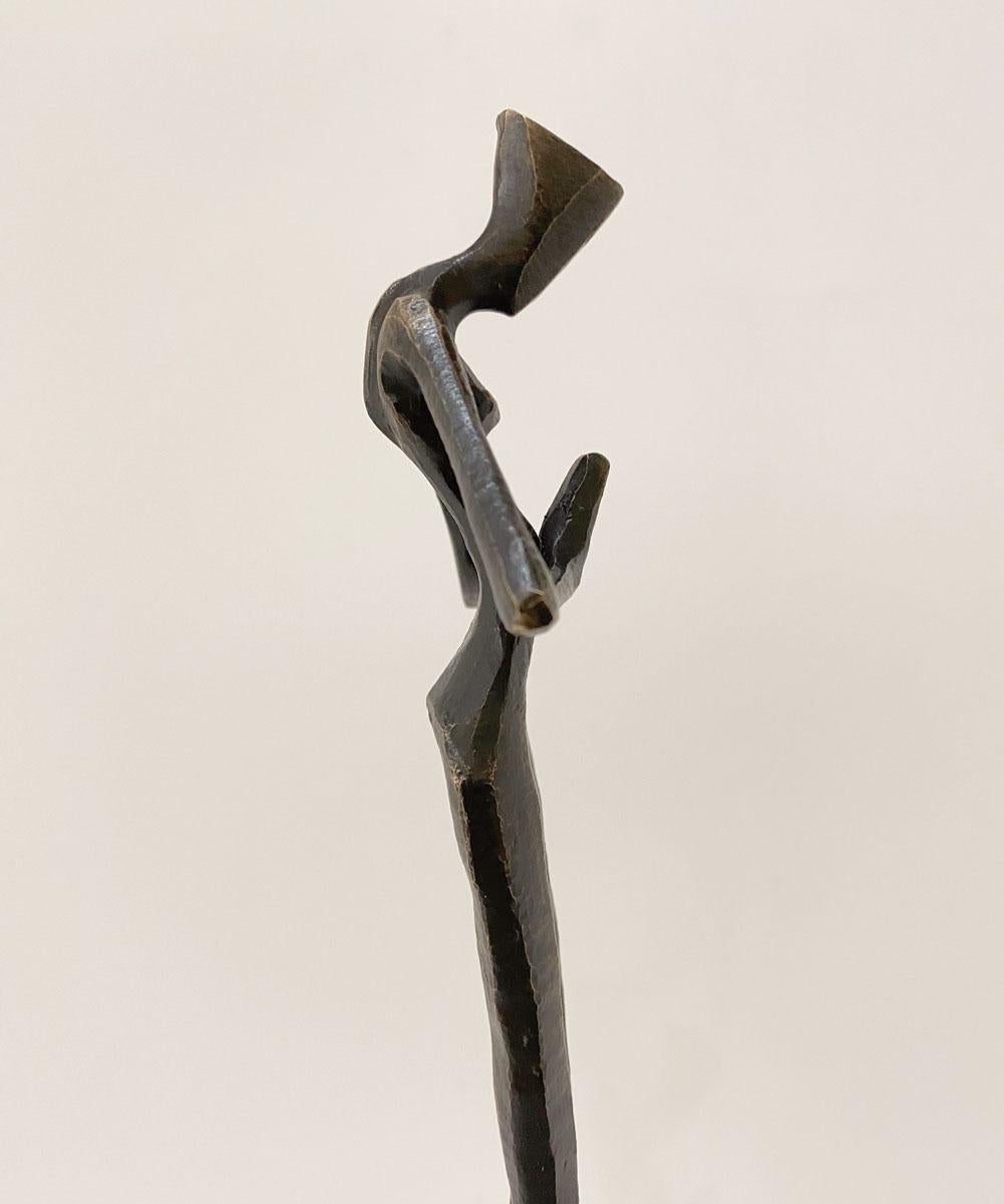 Melodía II de Nando Kallweit.  Elegante escultura figurativa. en venta 7