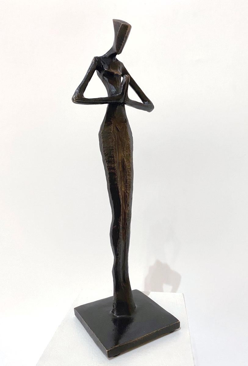 Melodía II de Nando Kallweit.  Elegante escultura figurativa. en venta 8