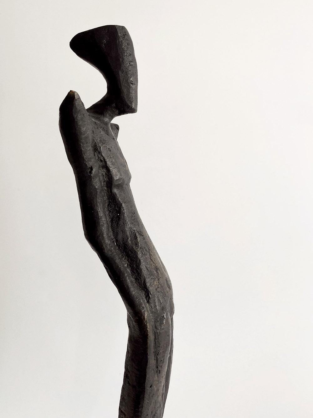 Michael by Nando Kallweit. Elegant figurative bronze sculpture of male form. For Sale 1