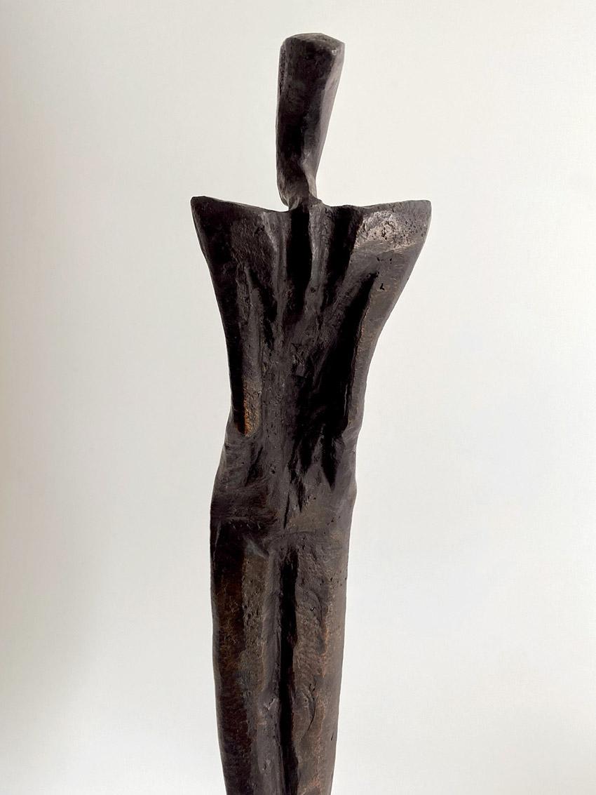 Michael by Nando Kallweit. Elegant figurative bronze sculpture of male form. For Sale 2