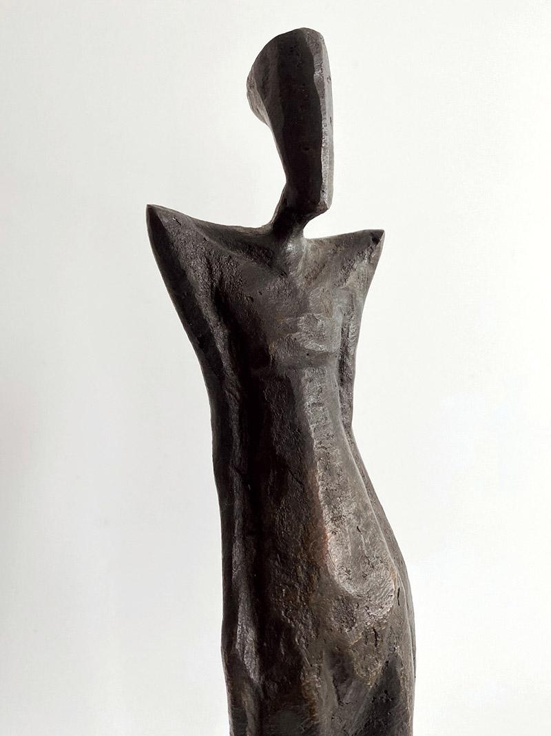 Michael by Nando Kallweit. Elegant figurative bronze sculpture of male form. For Sale 3