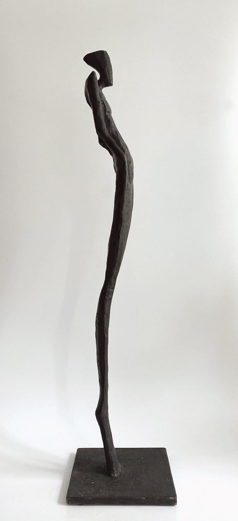Michael by Nando Kallweit. Elegant figurative bronze sculpture of male form. For Sale 6