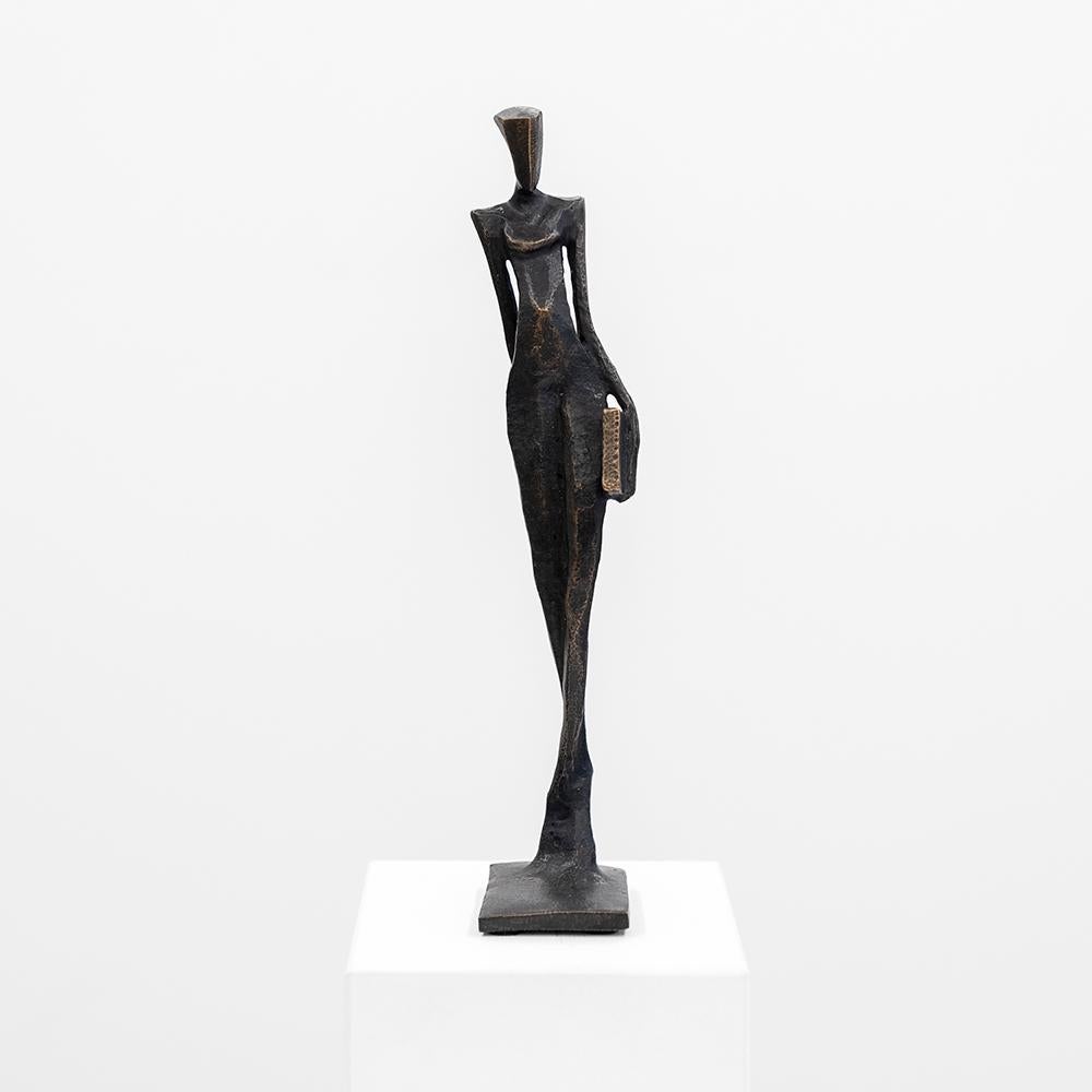 Nando Kallweit, Escultura figurativa de bronce, ELSIE, edición limitada, obra de arte en venta 1