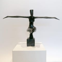 Rosi by Nando Kallweit. Bronze sculpture. 