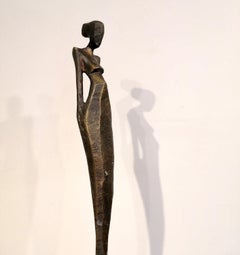 Ruth by Nando Kallweit.  Tall Bronze Sculpture, Edition of 7