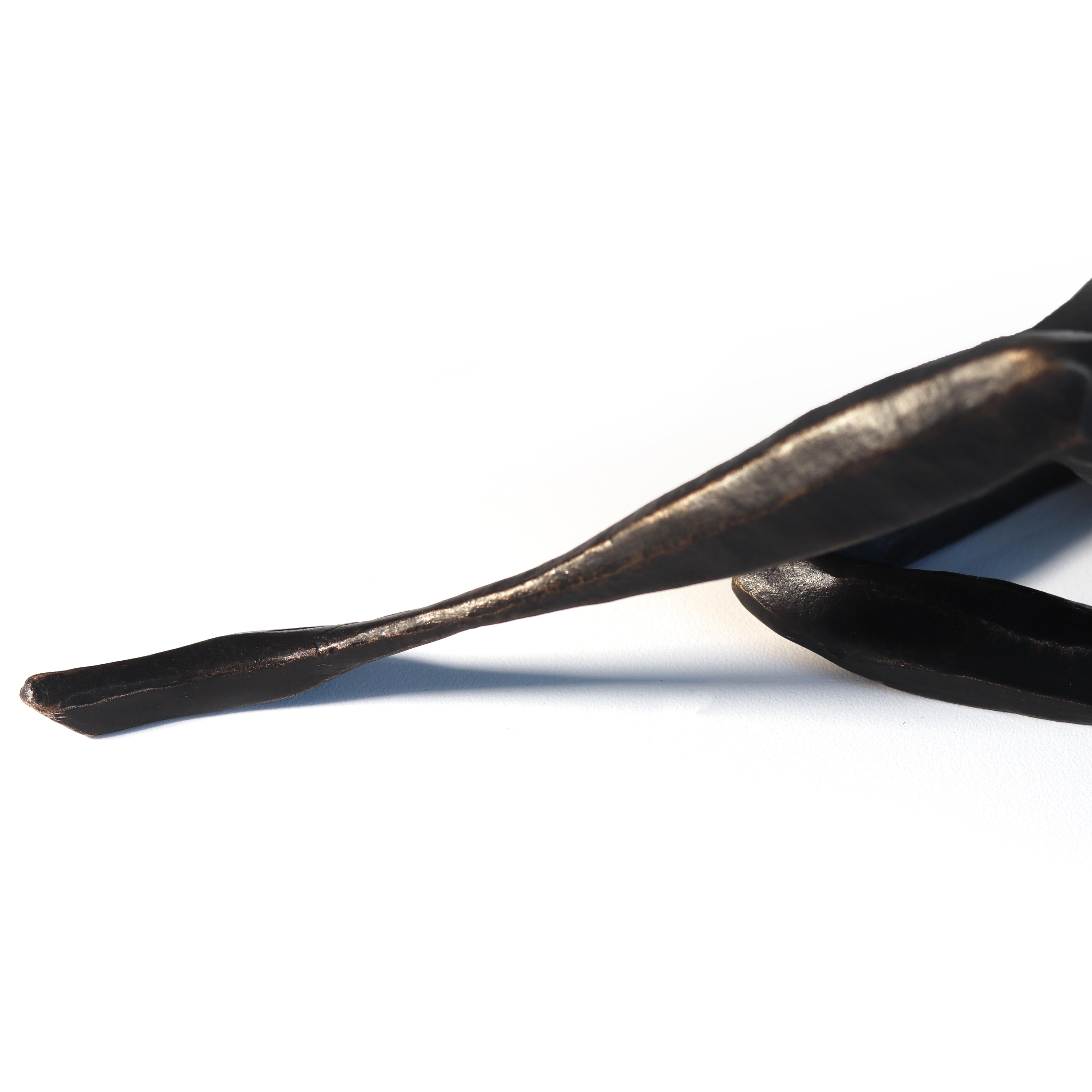 Selene VII (4/25) -  Figurative Abstract Bronze Sculpture for Shelf or Table For Sale 4