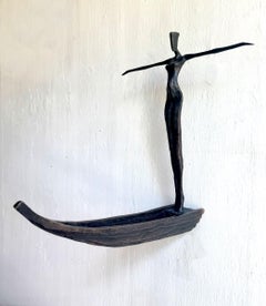 Sina by Nando Kallweit.  Elegant figurative sculpture.