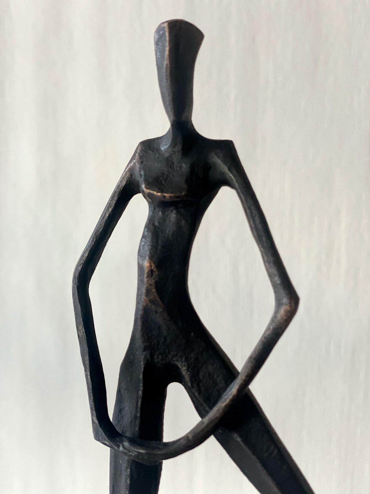 Swami #II by Nando Kallweit.  Elegant figurative sculpture. 2