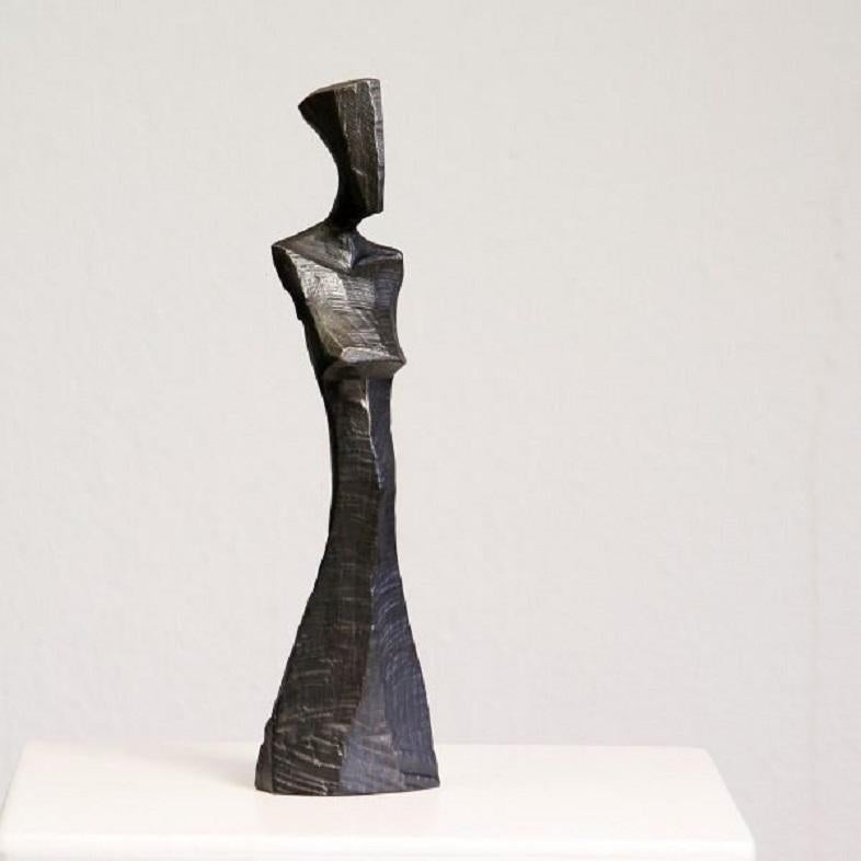 Torso di Donna di Nando Kallweit.  Scultura in bronzo del busto di una donna. in vendita 2