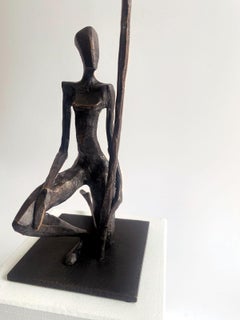 Valentina by Nando Kallweit.  Elegant figurative sculpture.
