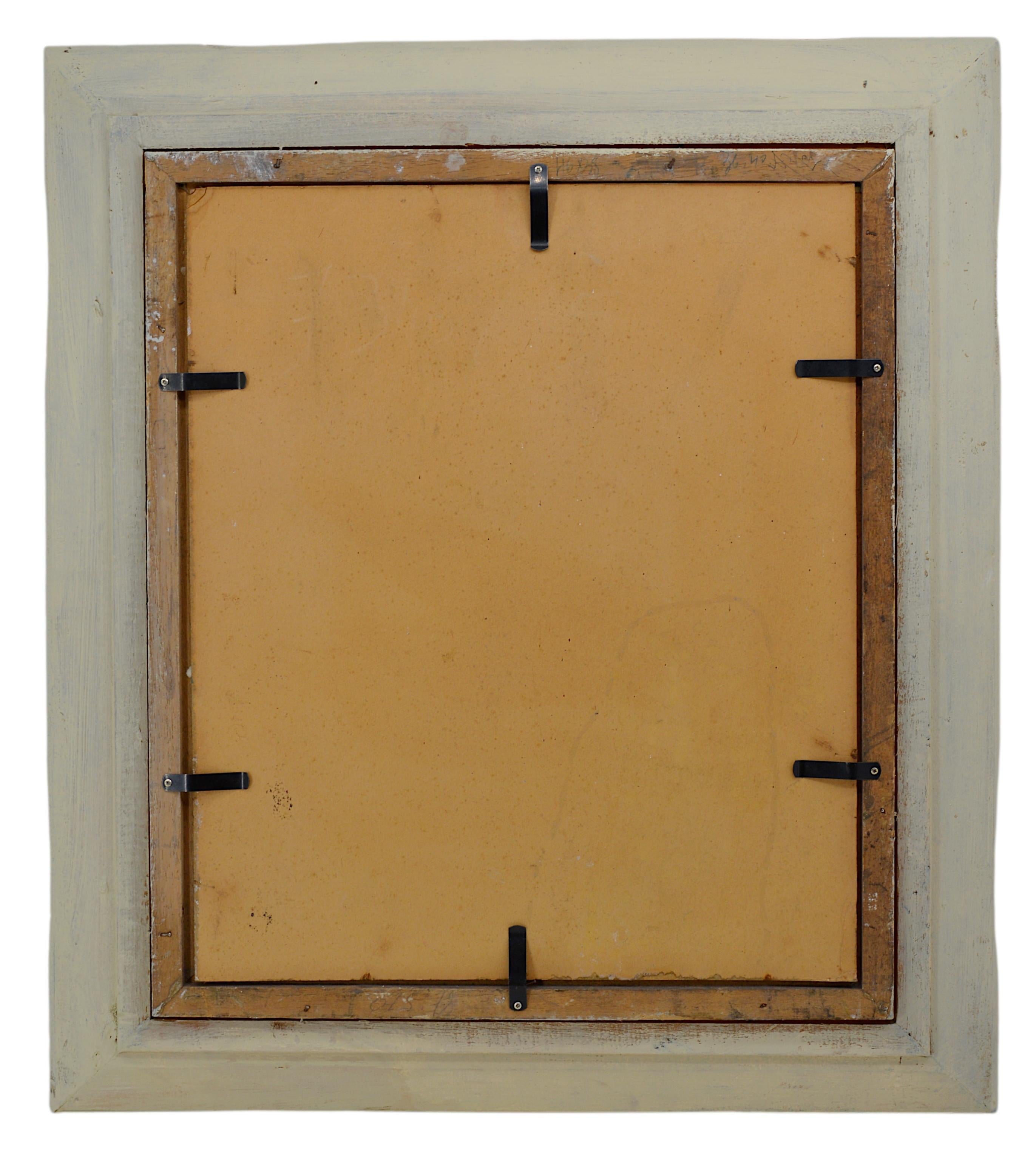 Nandor Vagh Weinmann, Oil on cardboard, Naked Back, 1930s For Sale 3