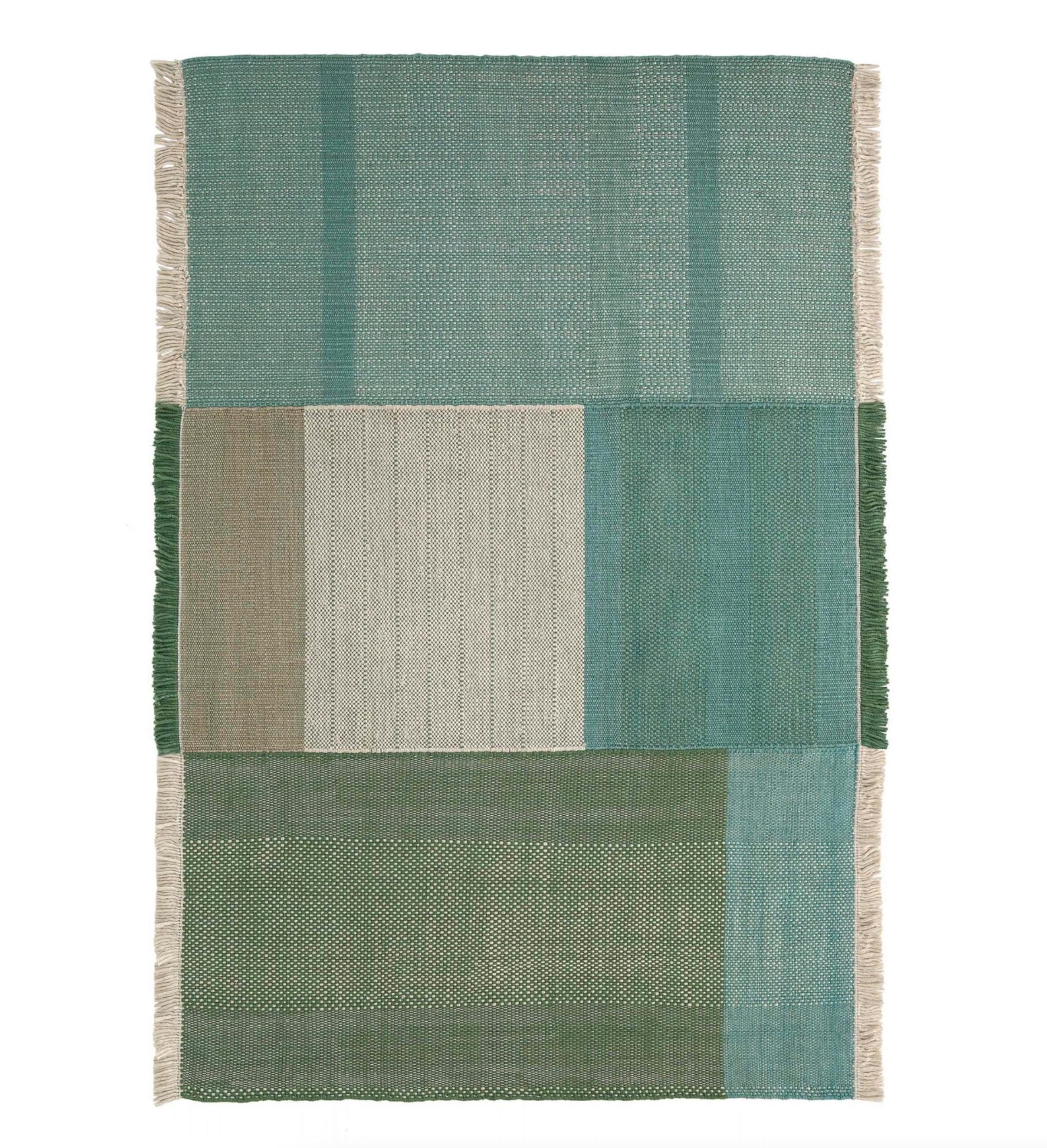 Nani Marquina & Elisa Padrón 'Tres' Outdoor Rug in Ochre For Sale 1
