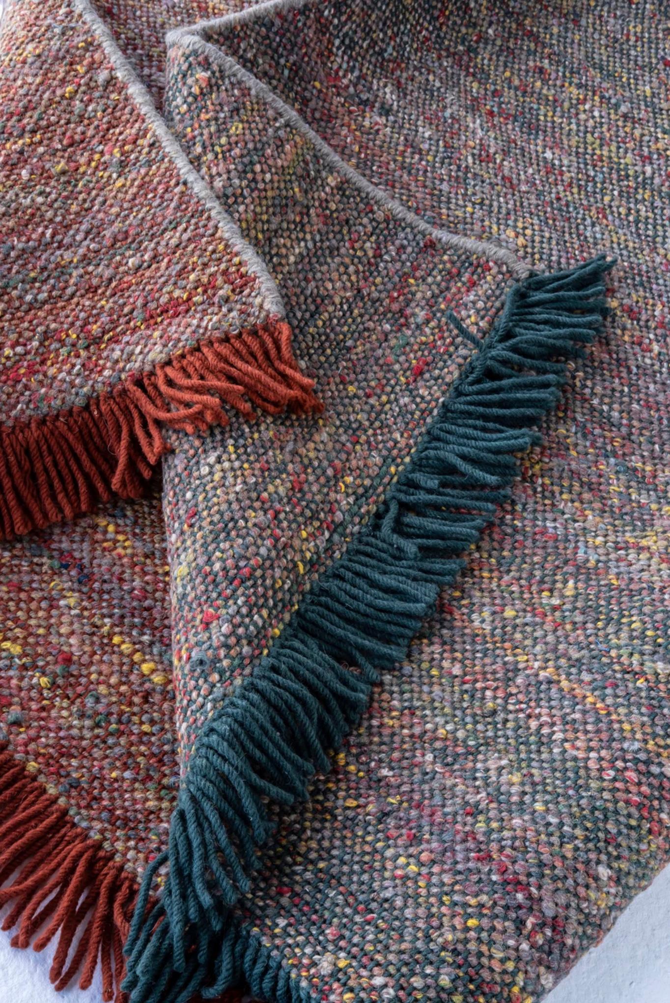 Hand-Crafted Nani Marquina Re-Rug 1 in size 300x400cm for Nanimarquina For Sale