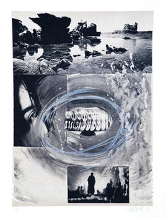 The Mouth of the Time - Original Lithographie von Nani Tedeschi - 1970er Jahre