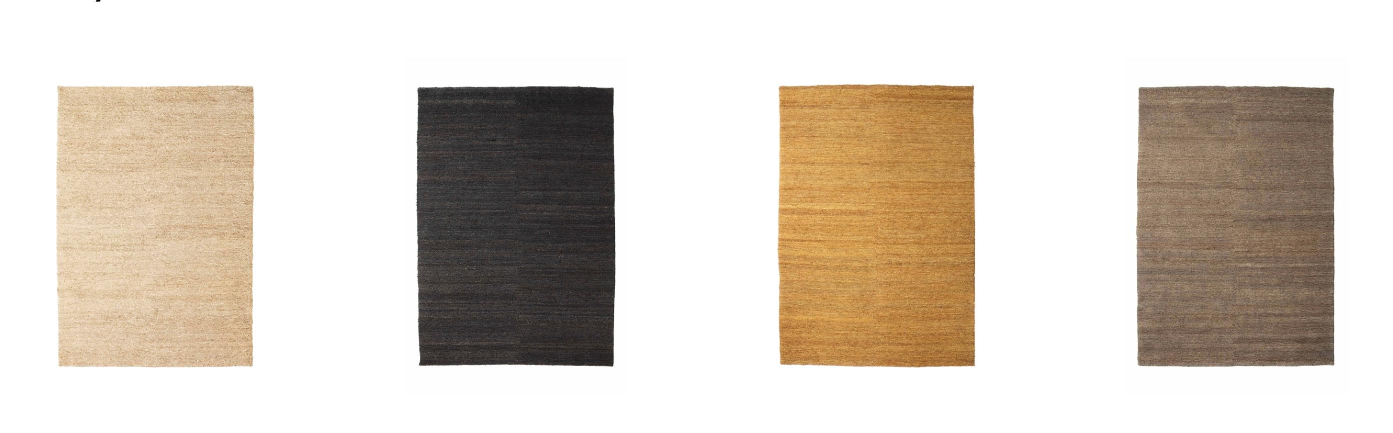 Nanimarquina „Earth“ Teppich aus handgesponnener Jute in „Terracotta“ 170x240cm (Spanisch) im Angebot