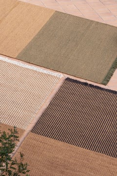 Tapis naturel « Garden Outdoor » de Nanimarquina en fibre de coco, 250 x 350 cm (98,4 x 137,8 pouces)