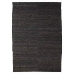 Tapis « Earth » en jute noir naturel noué à la main par Nanimarquina, 200 x 300 cm (78,7 x 118,1 pouces)