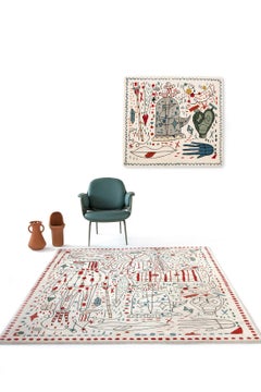 NaniMarquina Hayon x Nani Tapestry 3′11″ x 4′3″ by Jaime Hayon