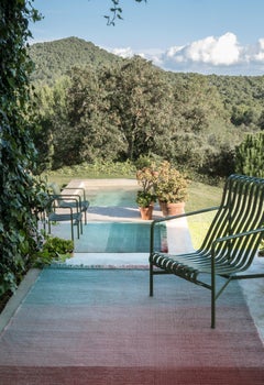 Nanimarquina Shade Outdoor Rug 3 in Pink & Green by Begüm Cana Özgür, Small