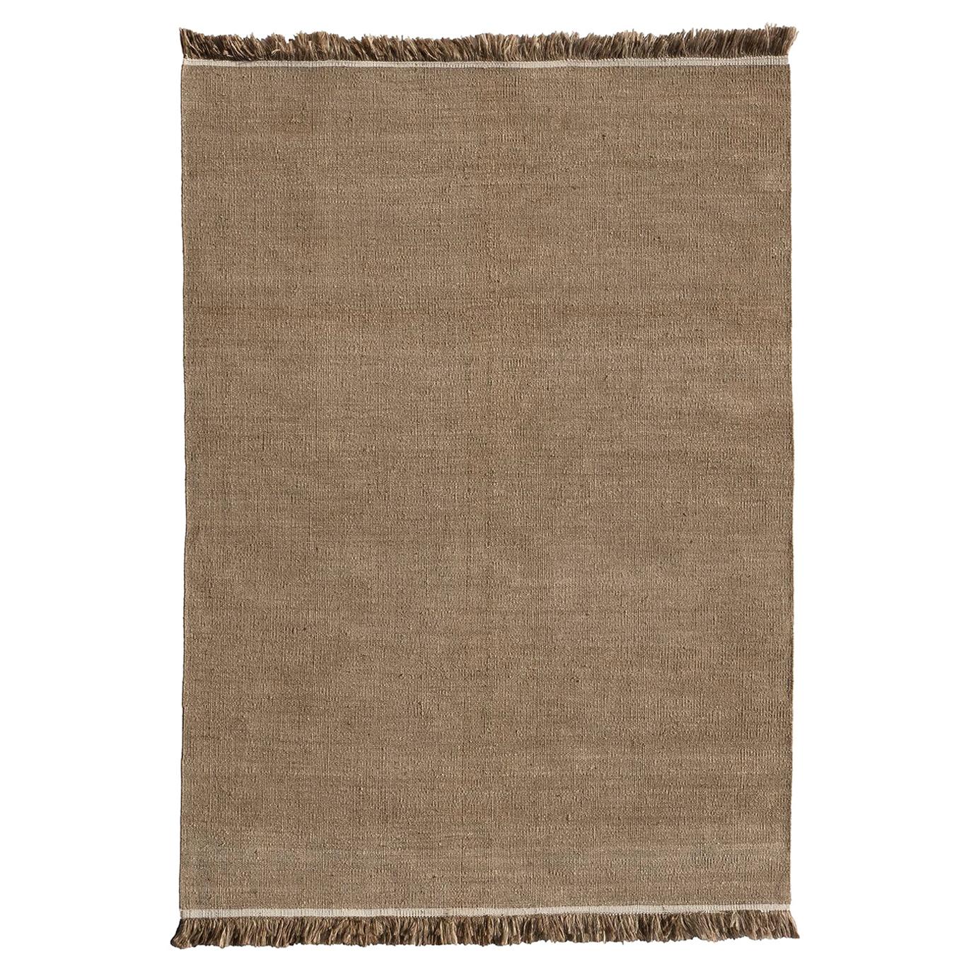 Nanimarquina Wellbeing Nettle Dhurrie Rug by Ilse Crawford, Small
