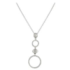 Nanis 18K White Gold 0.65ct Diamond Necklace NA43-100725 Nanis 18K White Gold 0.65ct Diamond Necklace NA43-100725